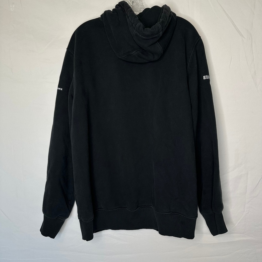 Carhartt Rain Defender Hoodie XL Loose Fit Navy Blue 55th Wing Military Patch